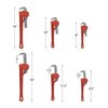 Fleming Supply Plumbers Pipe Wrench, 3-piece 14-Inch, 10-Inch, 8-Inch Set for Home Improvement Hand Wrenches 483788FUN